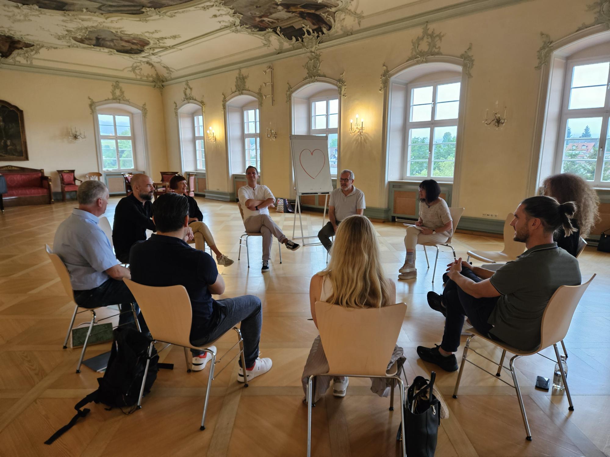 Lernraum der Lernraum.Akademie im Festsaal St. Peter